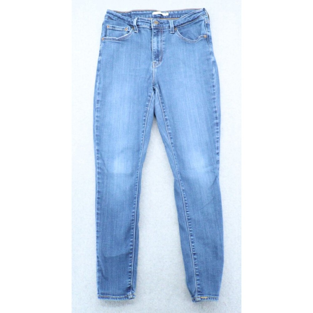 Levi's 721 High Rise Skinny Jeans Women's Size 31 Medium Wash Blue Denim Stretch